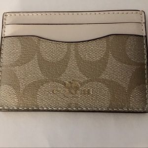 Coach card holder
